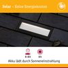 Paulmann 94576 Solar LED Bodeneinbauleuchte Domenic 200x80mm IP67 3000K Schwarz Bild 2