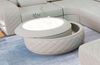 Couchtisch Berlin - Ledermix - beige Bild 2