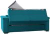 Dmora 3-Sitzer Schlafsofa Nus, Schlafsofa fürs Wohnzimmer, gepolstert, abnehmbar, 100 % Made in Italy-Qualität, 225x95 h100 cm, Hellblau Bild 5