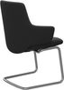 Stressless® Polsterstuhl Laurel, Low Back mit Armlehne, Größe L, mit Beinen aus Stahl in Schwarz matt Bild 4