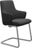 Stressless® Polsterstuhl Laurel, Low Back mit Armlehne, Größe L, mit Beinen aus Stahl in Schwarz matt Bild 2