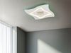 LED Deckenleuchte KLINT flach mit Fernbedienung & RGB, dimmbar Quadrat 50cm Bild 4