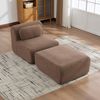 YakoHome Modulsofa Kamel 79 x 177 x 71 cm – Boneless-Konstruktion, weich wie eine Wolke, kein Aufbau, pflegeleicht Bild 5
