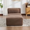 YakoHome Modulsofa Kamel 79 x 177 x 71 cm – Boneless-Konstruktion, weich wie eine Wolke, kein Aufbau, pflegeleicht Bild 2