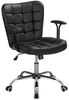Yaheetech Drehstuhl, Bürostuhl Ergonomischer Schreibtischstuhl Bürosessel Arbeitsstuhl Bild 4