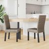 vidaXL Esszimmerstuhl 2 pcs Kubu-Rattan und Massivholz aus Mahagoni 42012421 Bild 3