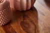 Design Satztisch WL5.574 Sheesham Massivholz Beistelltisch 2er Set Klein, Couchtisch Set 2 Holz Tische, Massivholz Wohnzimmertisch, Schmaler Sofatisch Ablagetisch Bild 5