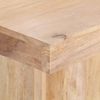 vidaXL Esstisch 120x120x77 cm Mango Massivholz 288117 Bild 5
