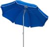 TrendLine Sonnenschirm blau Ø 180 cm UV-Schutz: 60+ Sonnenschutz Strandschirm Bild 2