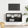 vidaXL TV-Schrank Schwarz 80x31x39,5 cm Holzwerkstoff und Metall 848924 Bild 3