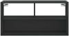 vidaXL TV-Schrank Schwarz 80x31x39,5 cm Holzwerkstoff und Metall 848924 Bild 4