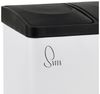 SVITA TC2Combo35 Mülleimer 35 Liter 12+23l Treteimer Trennsystem Küche Weiß Bild 2