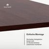 Blumfeldt Bearsdon Tischplatte 120x80 - Langlebige Holztischplatte, Kratzfest & Hitzebeständig, Ideal für Esszimmer - Modernes Teakholz-Finish, Perfekt für Industrielle & Minimalistische Räume Bild 4