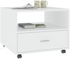 vidaXL Couchtisch Weiß 55x55x40 cm Holzwerkstoff 810926 Bild 4