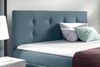 99rooms Primo Boxspringbett 120x200 cm Velours Jasmine Türkis Bild 3