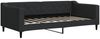 vidaXL Tagesbett Ausziehbar mit Schubladen Schwarz 90x190 cm Stoff 3197474 Bild 4