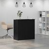 vidaXL Empfangstresen Schwarze Eiche 100 x 50 x 103,5 cm Holzwerkstoff 3324161 Bild 4