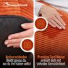 LazyCloud Sitzsack für Erwachsene mit integrierter [Nackenstütze] Cord | XXL Indoor Bean Bag mit Füllung | perfekt als Chill-, Lese- oder Gaming Sessel (90 x 80 x 70 cm) (Korallrot) Bild 5