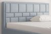 99rooms Joseph Polsterbett ohne Bettkasten 160x200 cm Velours MONOLITH Silber Bild 2