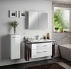 Fackelmann DENVER LED Spiegelschrank 80 cm breit, Weiß Bild 2