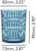 NACHTMANN 105389 ETHNO Tumbler VINTAGE BLAU 2er Set Bild 2