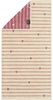 2 Stück Cawö Handtuch 50x100 cm Heart Beats Line beere Herzen rosa 6276-32 Bild 4