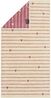 2 Stück Cawö Handtuch 50x100 cm Heart Beats Line beere Herzen rosa 6276-32 Bild 5