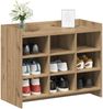 vidaXL Schuhschrank Artisan-Eiche 85 x 39,5 x 70 cm Holzwerkstoff 8011370 Bild 2