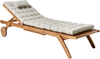 Liegenauflage CESANA PREMIUM 192 x 56 cm Taupe Bild 4