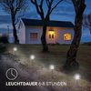 Solar Laterne Schwarz 38 cm 2er - 8er Bild 4