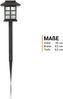 Solar Laterne Schwarz 38 cm 2er - 8er Bild 3