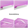 Engelland Kuchentransportbox Kleine Kuchenbox mit transparentem Deckel, Kunststoff, (Vorteils-Set, 1-tlg, sicheres Transportieren), mit Tragegriff und Klickverschluss, BPA-frei, rechteckig, Kunststoff Bild 3