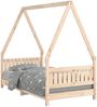 vidaXL Kinderbett 80x160 cm Massivholz Kiefer 834504 Bild 2