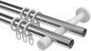 Gardinenstangen-Set Prestige Sitra 480 cm (geteilt in 3 x 160 cm), 2-läufig, 20 mm Ø Chrom Bild 3