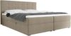 99rooms Bonvito Boxspringbett Hellbraun Strukturstoff INARI Bonell-Federung 140x200 cm Bild 5
