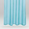 Gardine mit Ösen, Transparent Voile 140 x 145cm ( Breite x Länge ) in türkis - aqua, Ösenschal in vielen weiteren Farben und Größen Bild 3