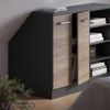 Küchenschrank für Dachschrägen R-Line Sonoma 60 cm mit 2 Türen, Schrankkorpus 60 cm Tiefe Vicco Bild 4