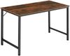 tectake Schreibtisch Schrebitisch (1-St, 1 tlg), Geradliniger Schreibtisch im minimalistischen Industrie-Stil Bild 3