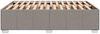 vidaXL Bettgestell ohne Matratze Taupe 140x200 cm Stoff 3284843 Bild 5
