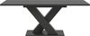 Esstisch Motion X-Fuß - ausziehbar - Grau Bild 4