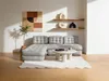 Vente-unique - DILAKO Sofa Stoff Grau - B 70 cm x H 90 cm x L 195 cm Bild 3