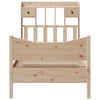 vidaXL Massivholzbett ohne Matratze 90x200 Kiefernholz 3323386 Bild 4