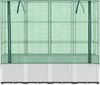 vidaXL Hochbeet mit Gewächshaus-Aufsatz Rattan-Optik 160x40x153 cm 4015845 Bild 4