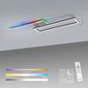 LED Deckenleuchte, stahl, dimmbar Fernbedienung RGB LED, L 91 cm Bild 3