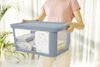 Rotho Aufbewahrungsbox mit Deckel Albris 57 x 39 x 27 cm misty blau Bild 2