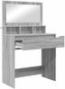 vidaXL Schlafzimmer-Frisiertische Graues Sonoma 80 x 39,6 x 135 cm 888983 Bild 5