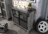 Sideboard Mango 100x40x90 grau lackiert HEAVY INDUSTRY #127 Bild 2
