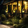 LED Solarleuchte, IP44, Erdspieß, Flammenoptik, H 90cm Bild 4