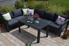 Elegante Garten Ecklounge Calgary 223 x 289cm + Tisch 130 x 70 cm + 2 bequeme Stühle Bild 5