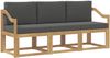 vidaXL Outdoor-Sofagarnitur 3 pcs 3387191 Bild 2